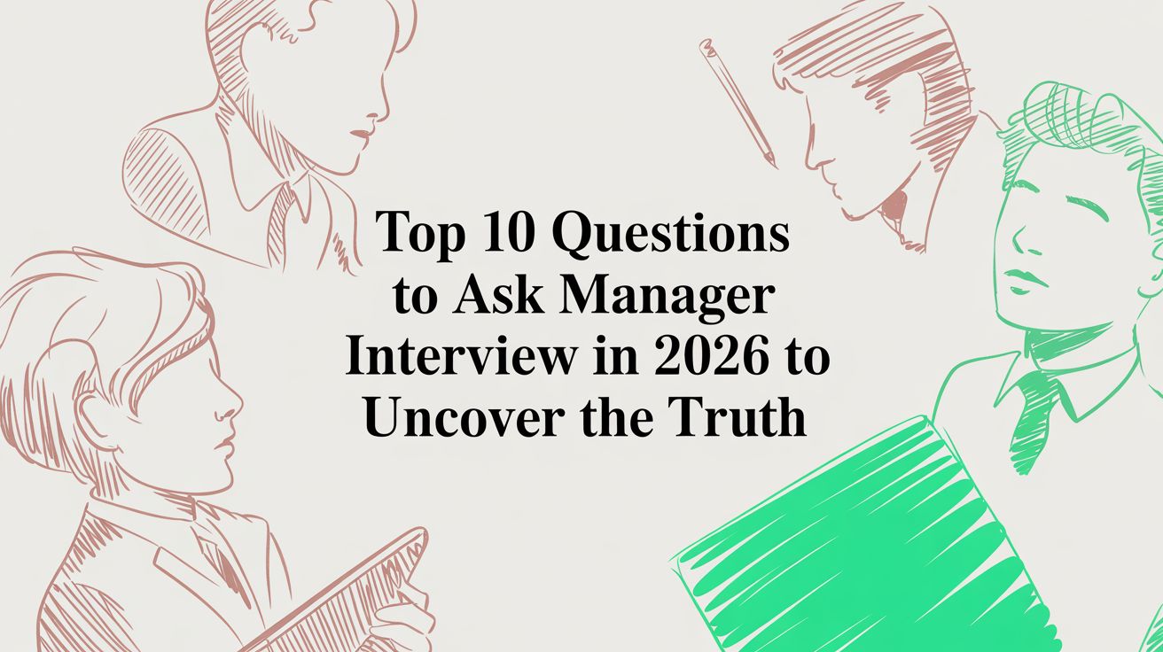Top 10 Questions to Ask Manager Interview in 2026 to Uncover the Truth