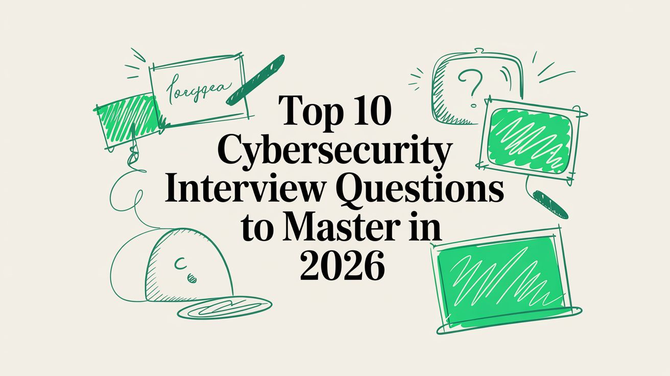 Top 10 Cybersecurity Interview Questions to Master in 2026