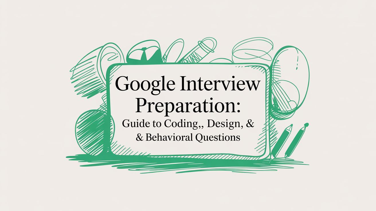 Google interview preparation: Guide to coding, design & behavioral questions