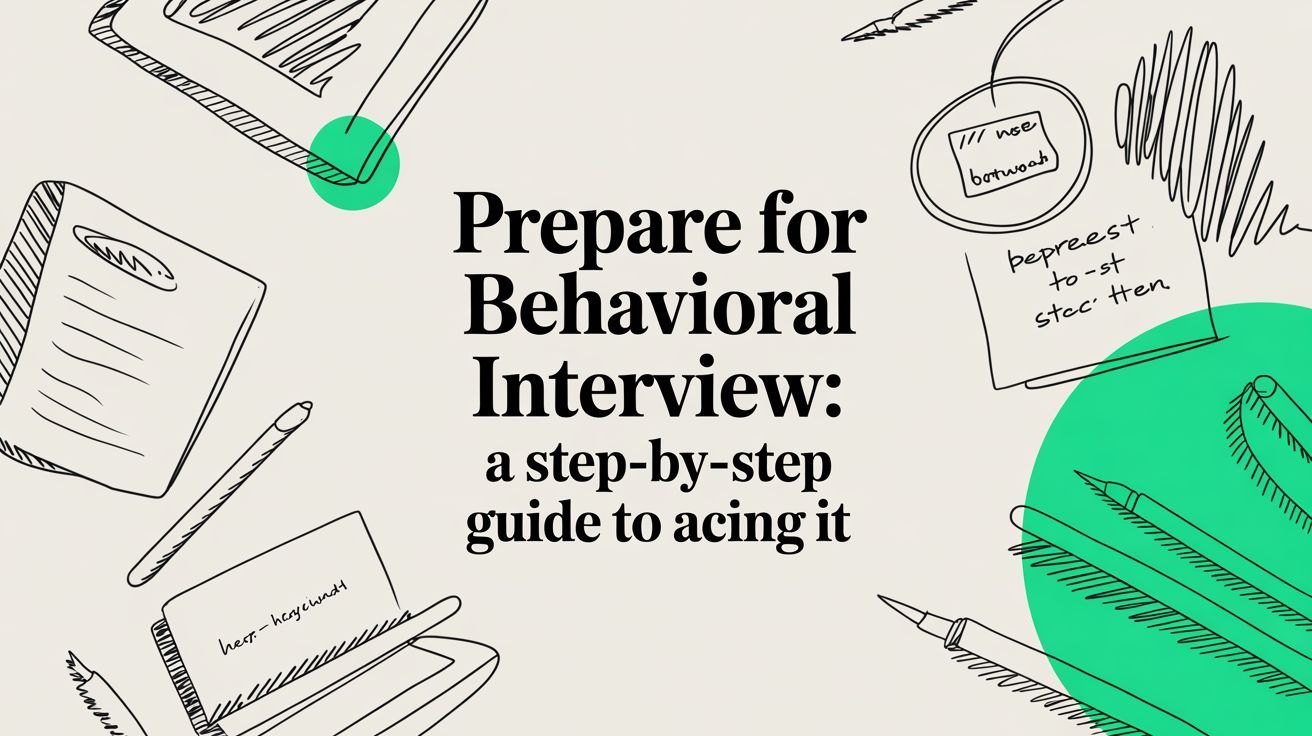 Prepare for behavioral interview: A Step-by-Step Guide to Acing It