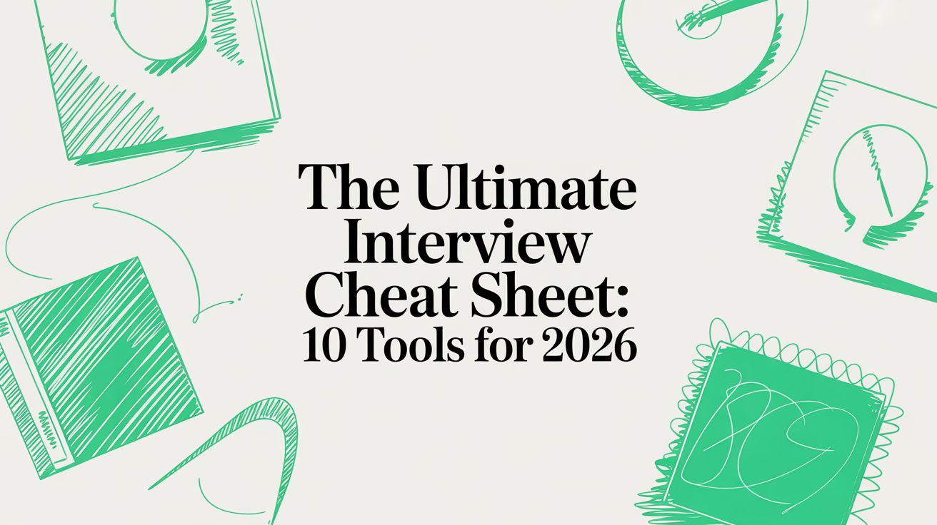 The Ultimate Interview Cheat Sheet: 10 Tools for 2026