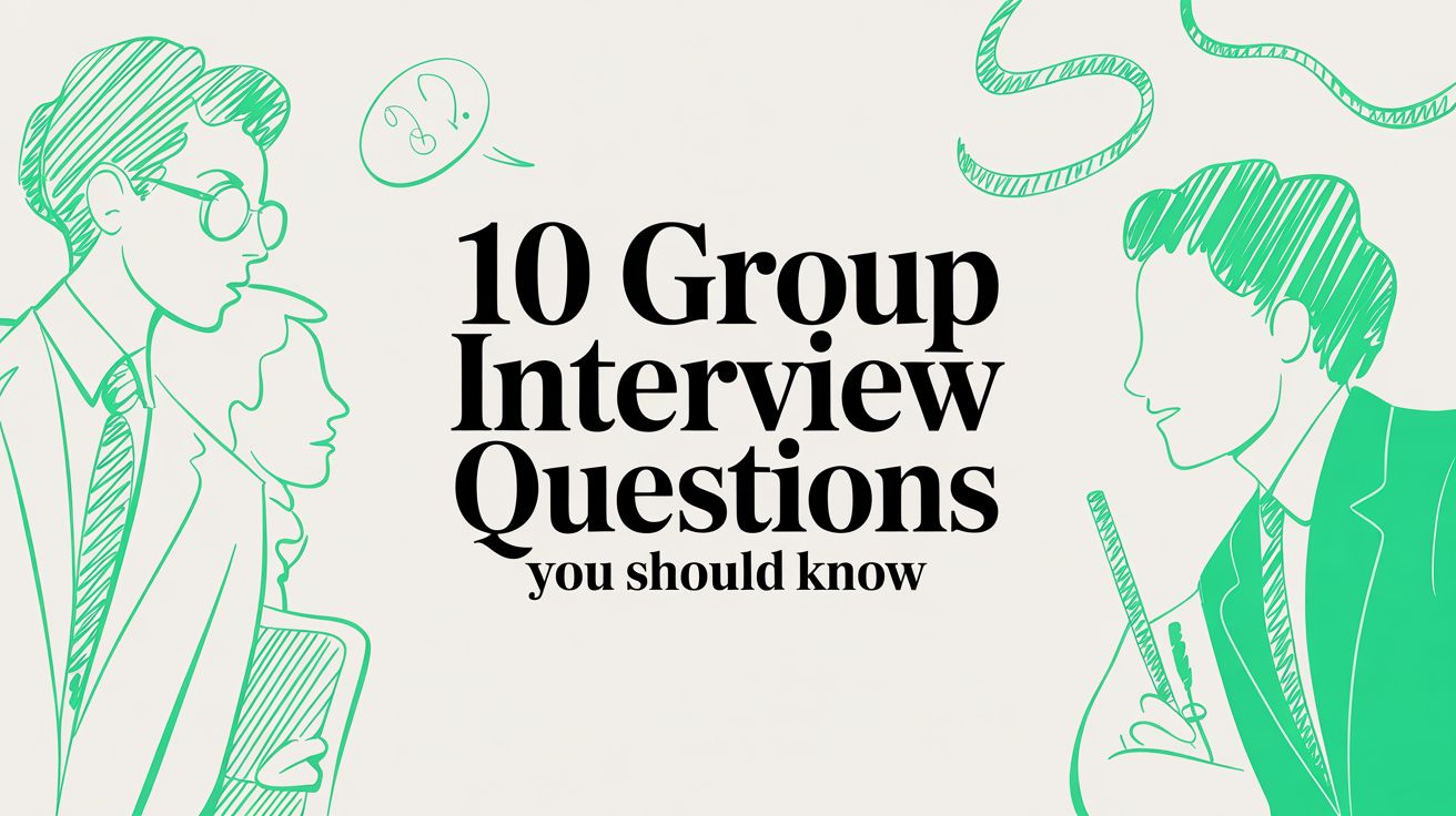 10 Group interview questions You Should Know